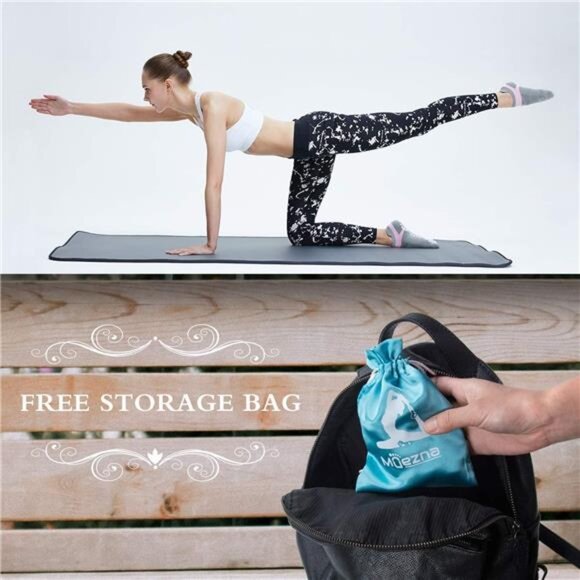 Non Slip Yoga Socks for Women, Anti-Skid Pilates, Barre,Hospital Socks with Grip - Picture 3 of 7